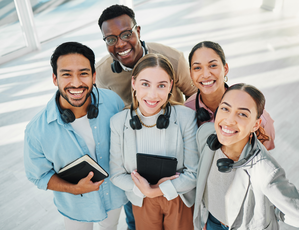 Group of Students in College